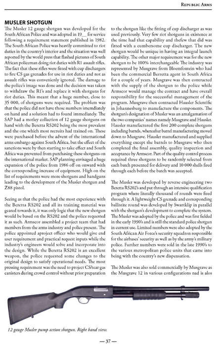 Book: Firearms Developed & Manufactured in Southern Africa 1949-2000 ... - 2nd Impression April 2017
