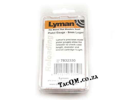 Lyman Pistol Max Cartridge Gauge 9MM