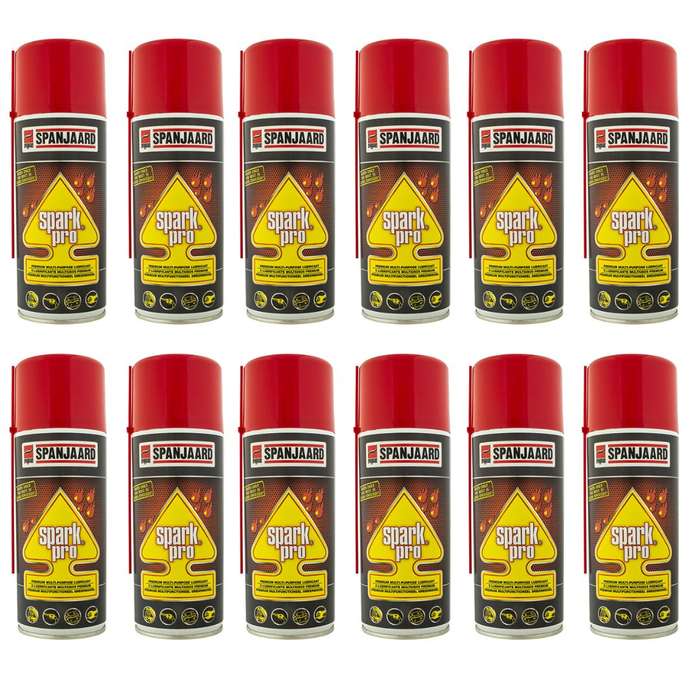 SPARK PRO MULTIPURPOSE LUBRICANT QTY: 12 x 400ml Aerosol