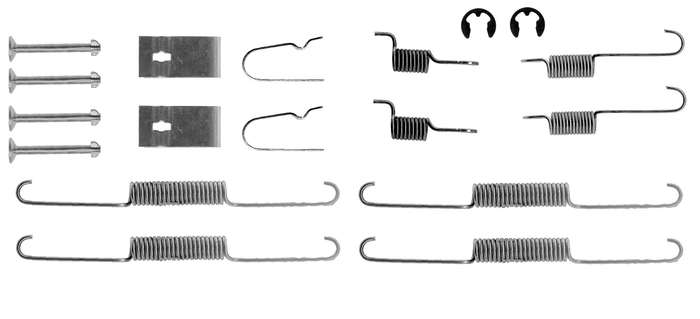 Brake Shoe Spring Kit - Abc405 (Argus Motoring)