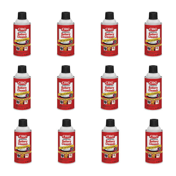 CRC Battery Cleaner with Acid Indicator 312 gram Aerosol (Quantity: 12)