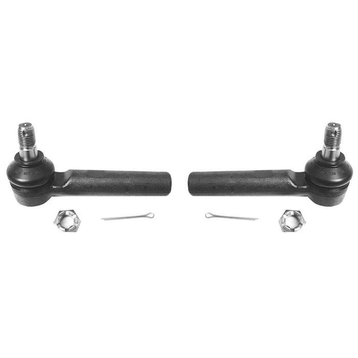 TEKNOSA FRONT AXLE OUTER TIE ROD END SET For TOYOTA HIACE 2400D (2L)(8V 58KW) 94-00