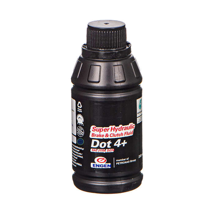 Engen Super Hydraulic Brake & Clutch Fluid Dot 4+ 200Ml