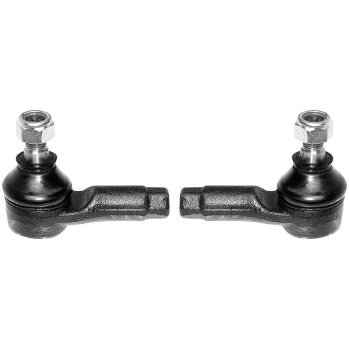 TEKNOSA FRONT AXLE OUTER TIE ROD END SET For MAZDA 323 1.3 (B3)(8V 50KW) 88-91