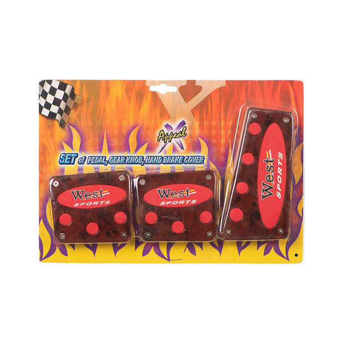 Brake Pedal Pad Red - G37882R (X-Appeal)