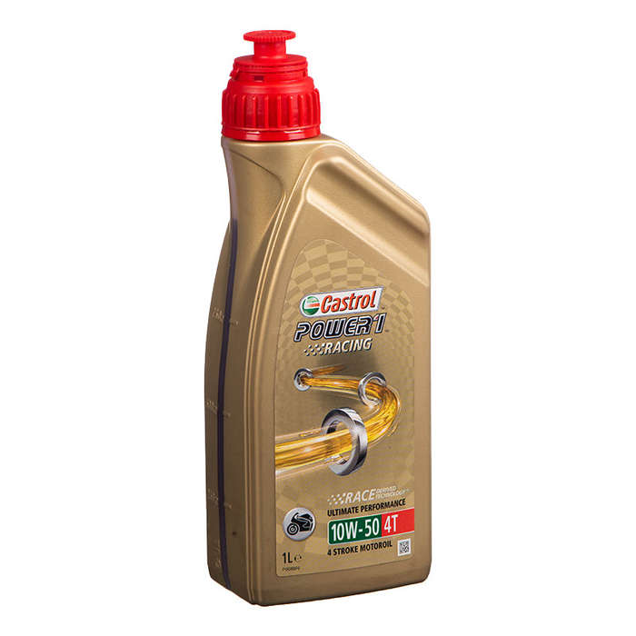 Power/Racing 4T 1Litre 10W50 - Power1-4T (Castrol)