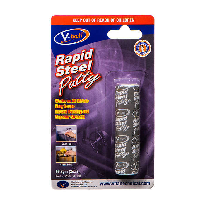 V-Tech Rapid Steel Putty