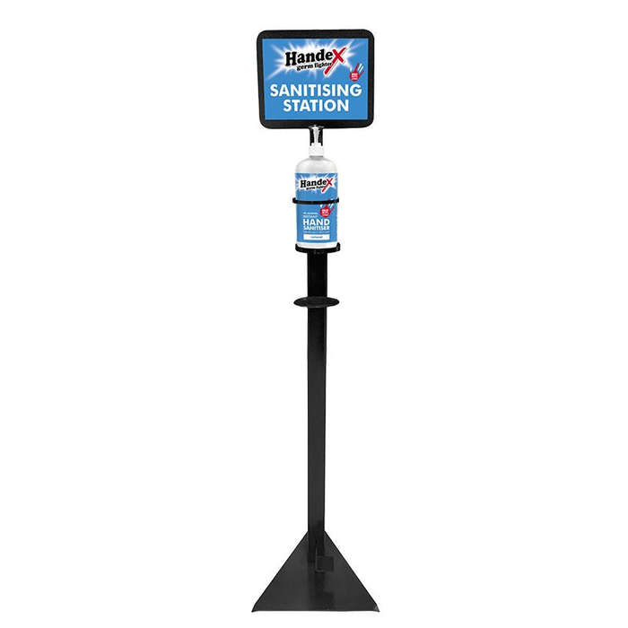 Handex Hand Sanitiser 70% Natural - 1L Dispenser Stand
