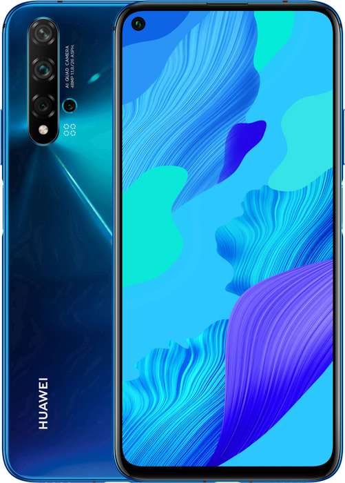 Huawei Nova 5T (128GB, Dual Sim, Blue, Special Import)