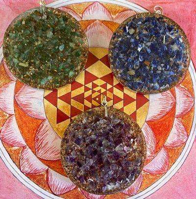 Flower of Life Orgone Pendants
