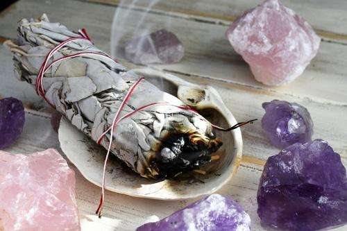 White Sage Smudge Stick 10cm