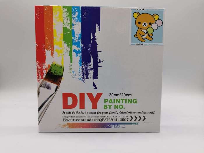 Kids Painting by Numbers - Bouncy Bear