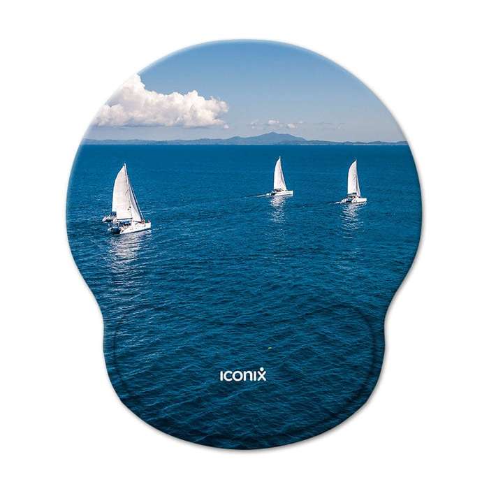 Out To Sea Mouse Pad with Gel Wristguard Support