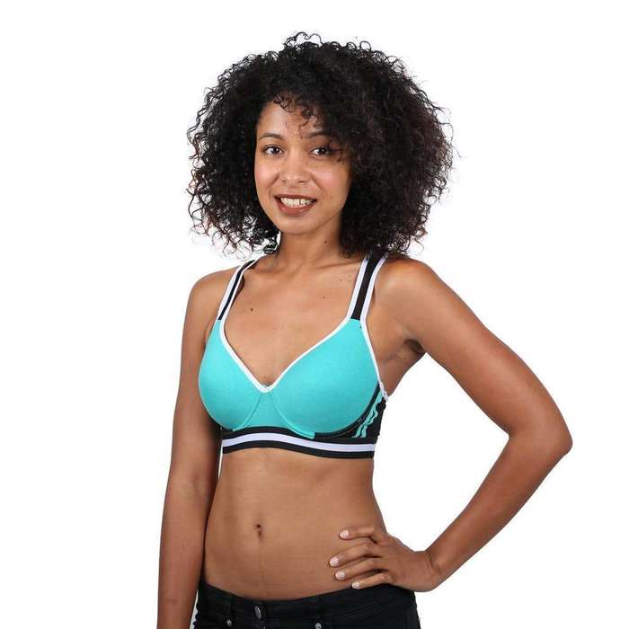 Pack of 6 Colour Wireless Sports Bra's - 8921  (38B/40C Available)