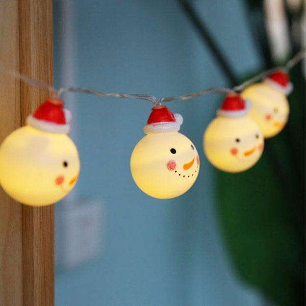 Snowman LED String Lights