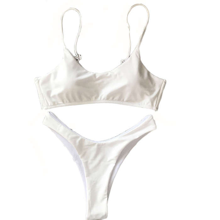 2017 Padded Bikini Brasil Set Hot Summer Swimwear bathing suit women Costumi da bagno donna  #E0 - M
