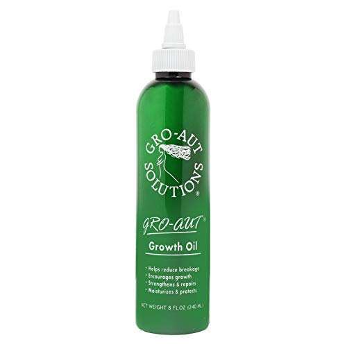 Gro-aut Hair Growth Oil - Herbal Nutrients To Help Fill Bald Patches, Reverse Hair Loss, and Grow...