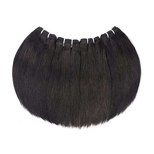 Brazilian Straight Hair 4 Bundles 8" Inch 7a Grade Mink Brazilian Straight Human Hair Weave Bundl...