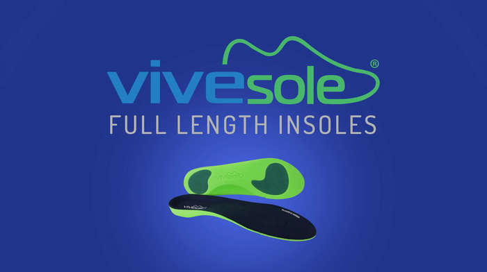 ViveSole Plantar Fasciitis Insoles - Foot Arch Support Orthotic - Firm Foam Shoe Inserts for Men,...