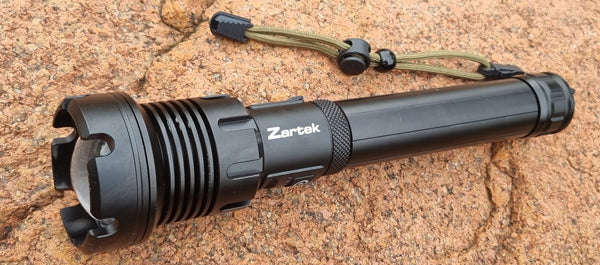Zartek ZA419 Extreme Bright USB Rechargeable LED Flashlight