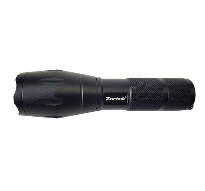 Zartek ZA416 Power Zoom LED Flashlight Torch