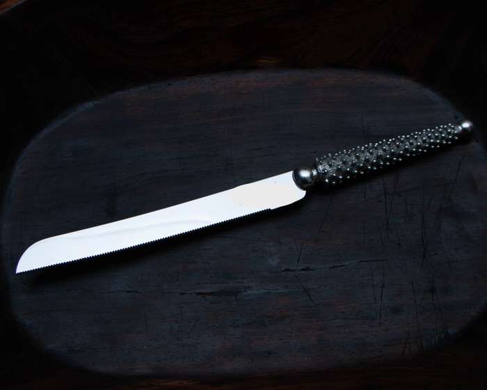 Bread Knife - Studded Collection - Diana Carmichael