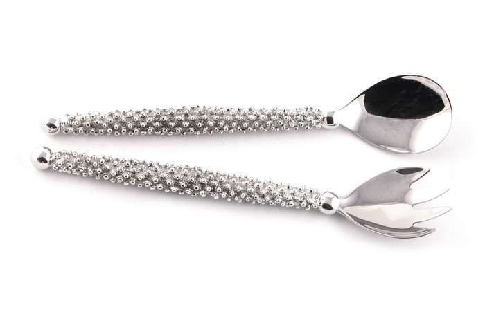 Salad Server Small - Studded Collection - Diana Carmichael