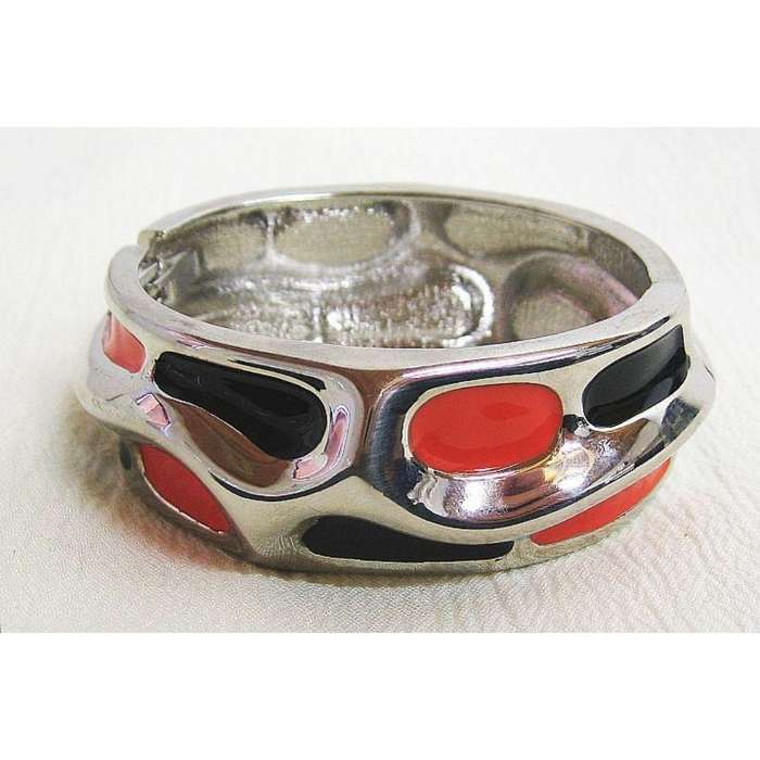 Mawingo Baked Enamel Bangle - Bili