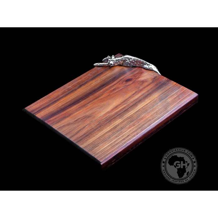 Cheese Board Small 22.5x17.5cm - Cheetah Africa Collection - Diana Carmichael