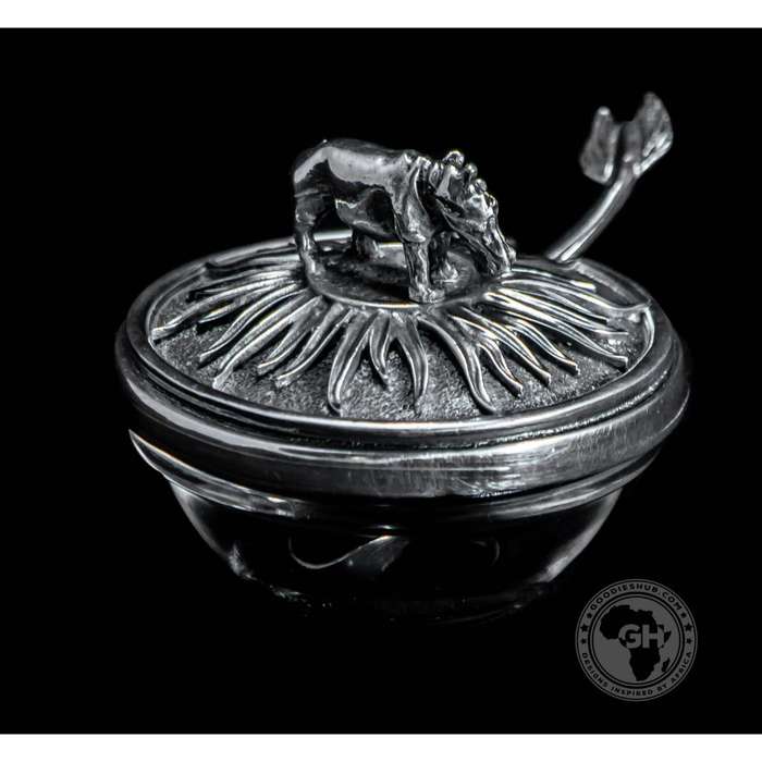 Hippo Lid Bowl And Spoon - Earthangel