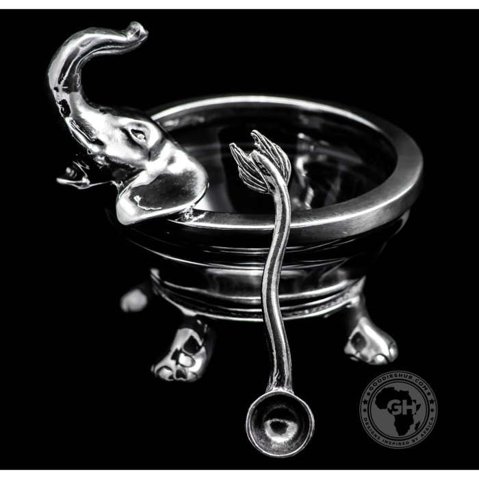 Bowl & Spoon Mama Elephant - Earthangel