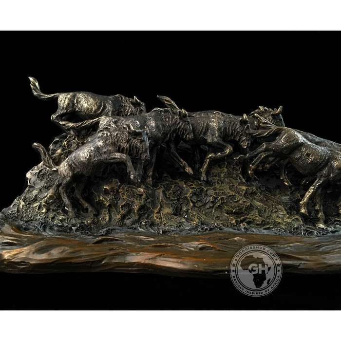 The Great Migration Bronzed Sculpture