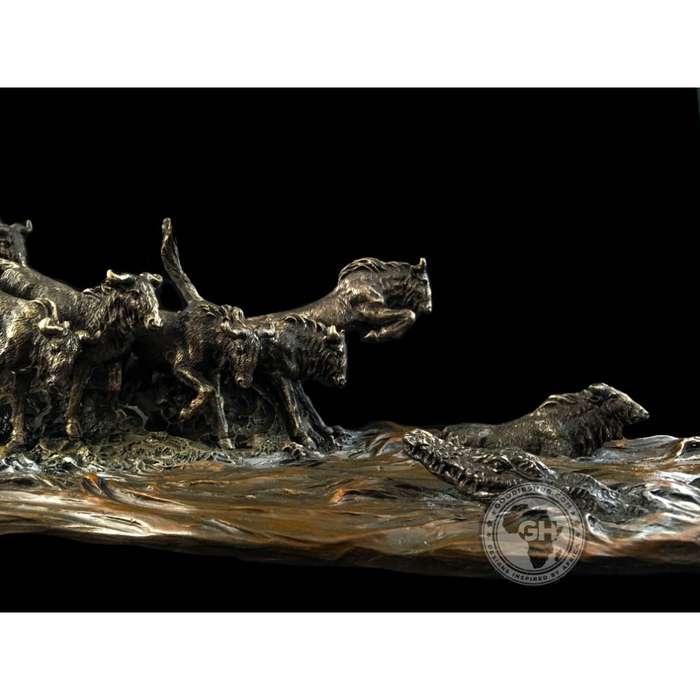The Great Migration Bronzed Sculpture