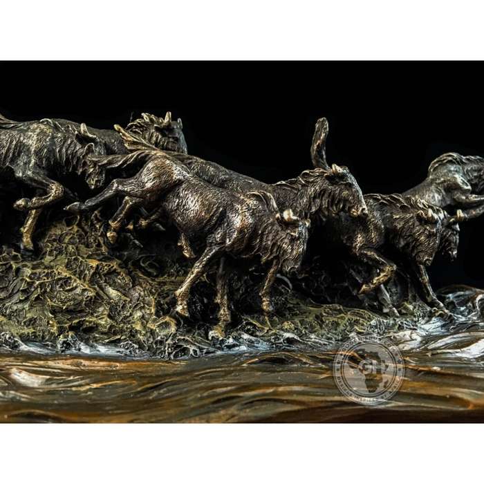 The Great Migration Bronzed Sculpture