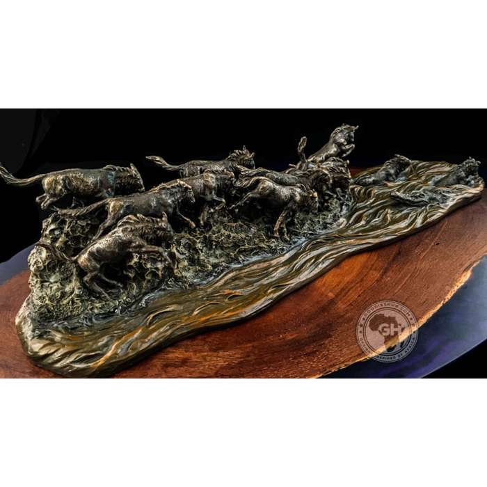 The Great Migration Bronzed Sculpture