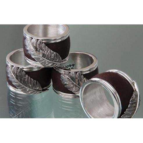 Napkin Ring Red Ochre (Set Of 4) - Usiba Lwe Nyoni Collection - Diana Carmichael
