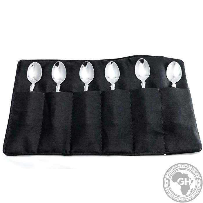 Teaspoon 155mm Set of 6 - Cheetah Africa Collection - Diana Carmichael