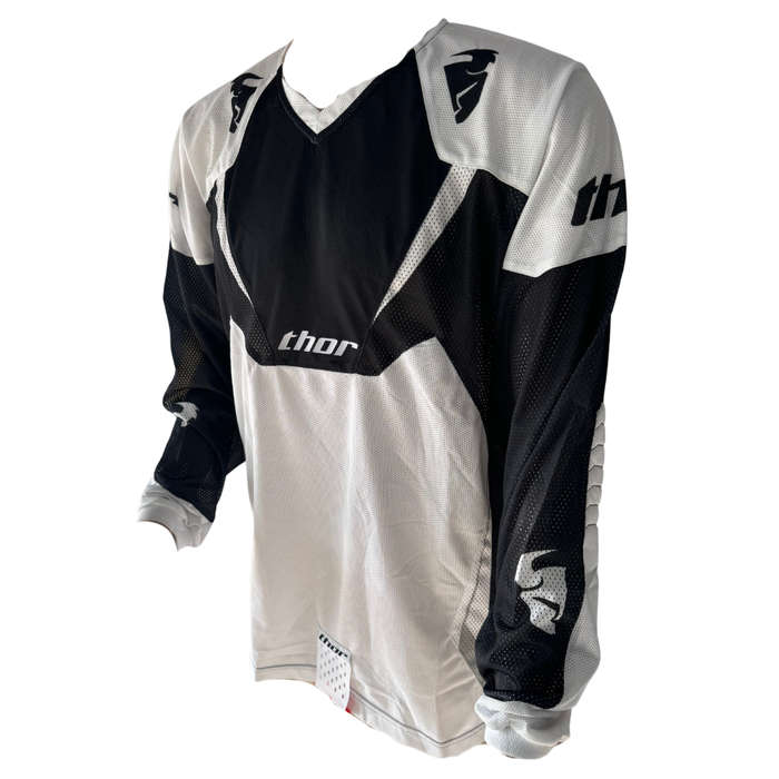 Thor AC Vented Black/White Jersey