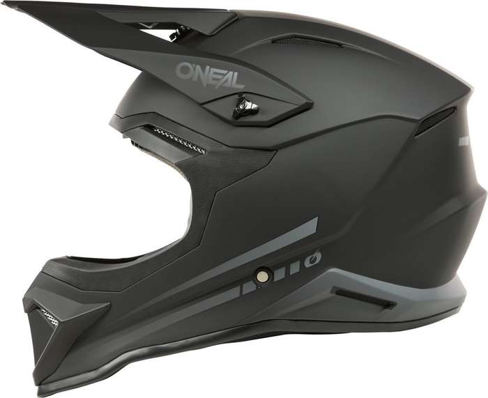 O'Neal 1S V.25 Solid Black Helmet