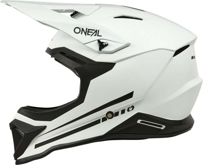 O'Neal 1S V.25 Solid White Helmet