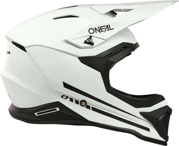 O'Neal 1S V.25 Solid White Helmet