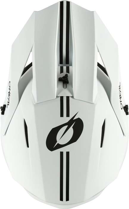 O'Neal 1S V.25 Solid White Helmet