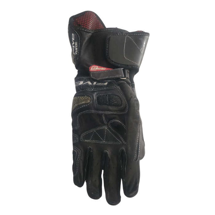 Five Gloves RFX1 Black Motorcycle Gloves