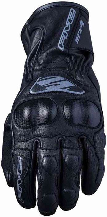 Five Gloves RFX 4 ST Black Motorcycle Gloves