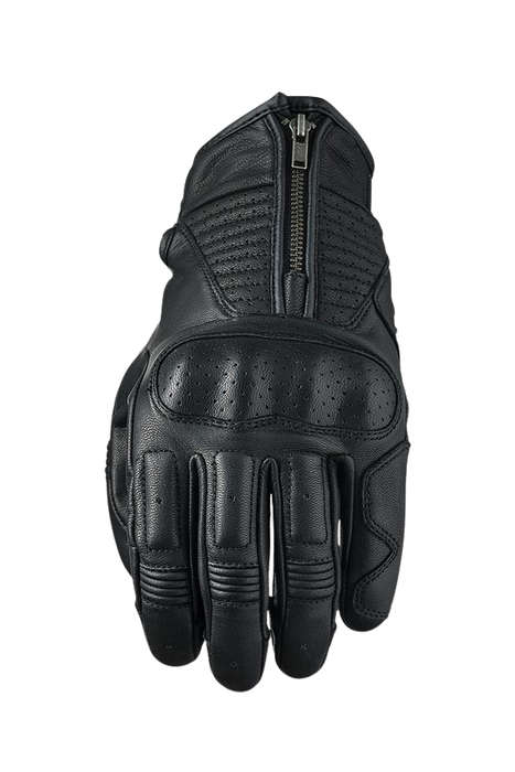 Five Gloves Kansas Black Woman's Motorcycle Gloves