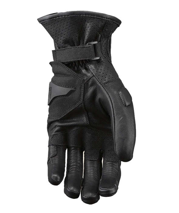 Five Gloves Urban Leather Black Motorcycle Gloves