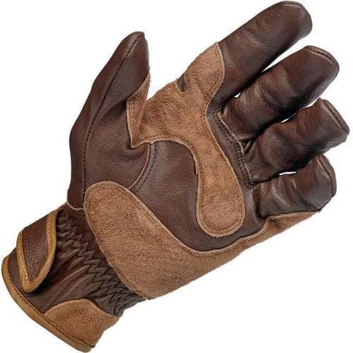 BILTWELL Work Chocolate Motorcycle Gloves