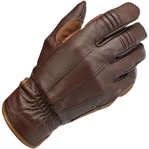 BILTWELL Work Chocolate Motorcycle Gloves