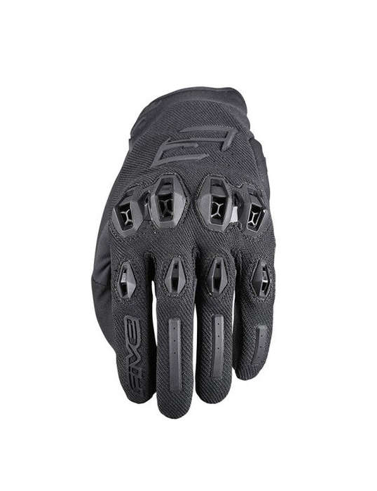 Five Gloves Stunt Evo 2 Black Woman's Motorcycle Gloves