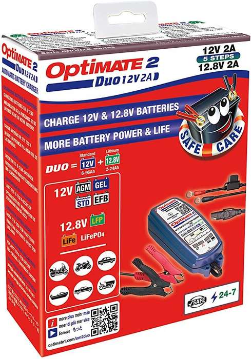 OptiMATE 2 Duo Battery Charger